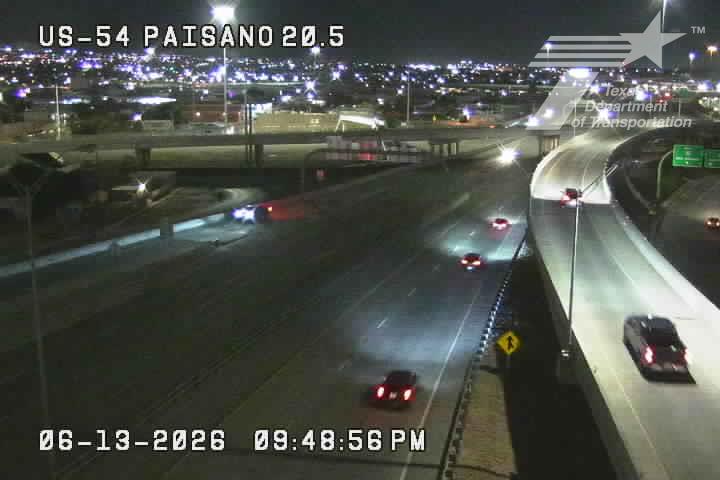 Live snapshot from US-54 @ Paisano