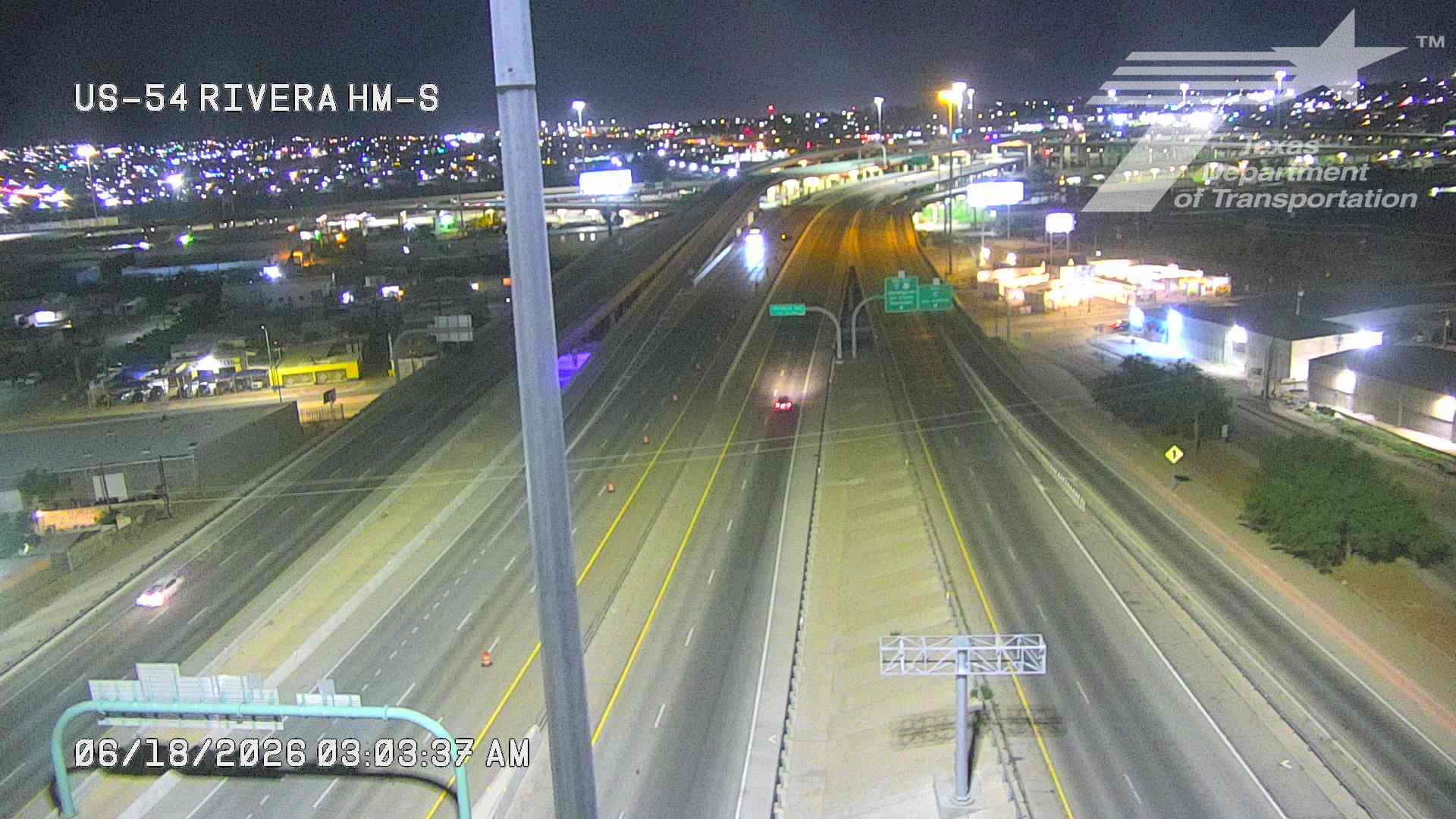 Live snapshot from US-54 @ Rivera HM S