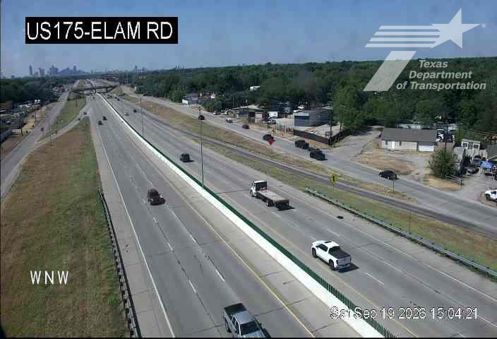 Live snapshot from US175 @ Elam Rd