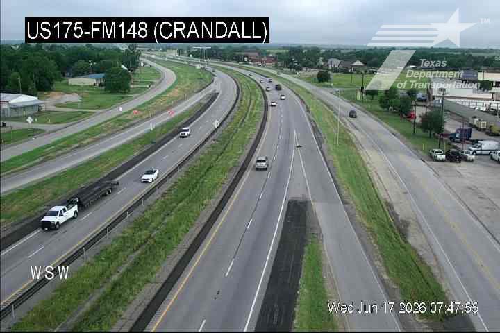 Live snapshot from US175 @ FM148 (Crandall)