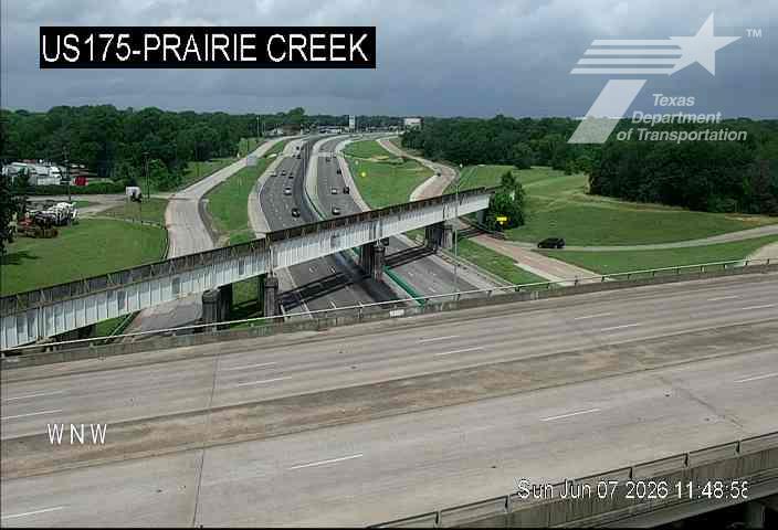 Live snapshot from US175 @ Prairie Creek