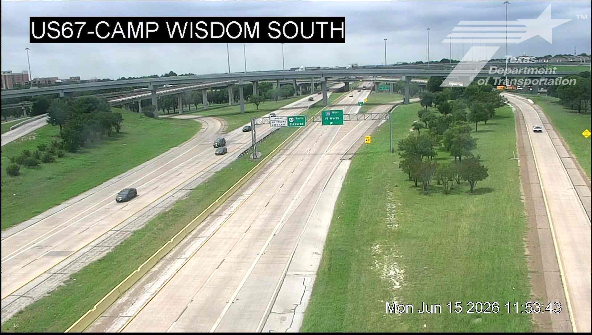 Live snapshot from US67 @ Camp Wisdom South