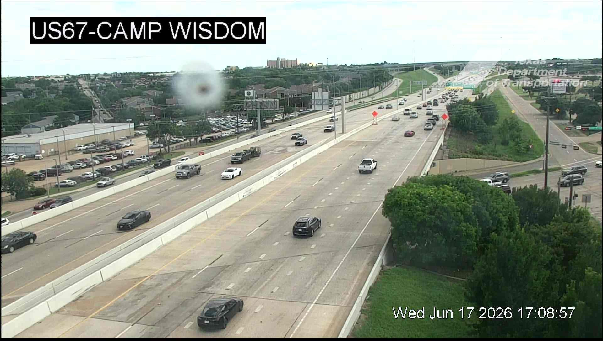 Live snapshot from US67 @ Camp Wisdom
