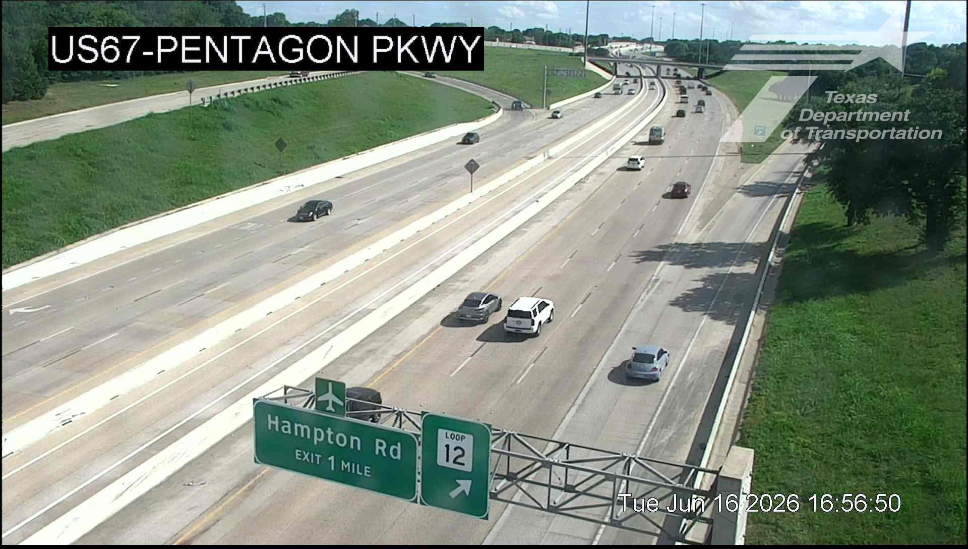 Live snapshot from US67 @ Pentagon Pkwy