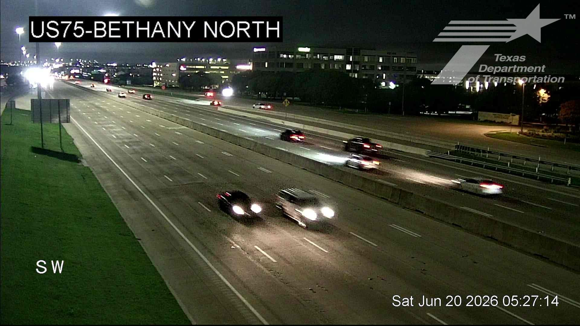 Live snapshot from US75 @ Bethany North