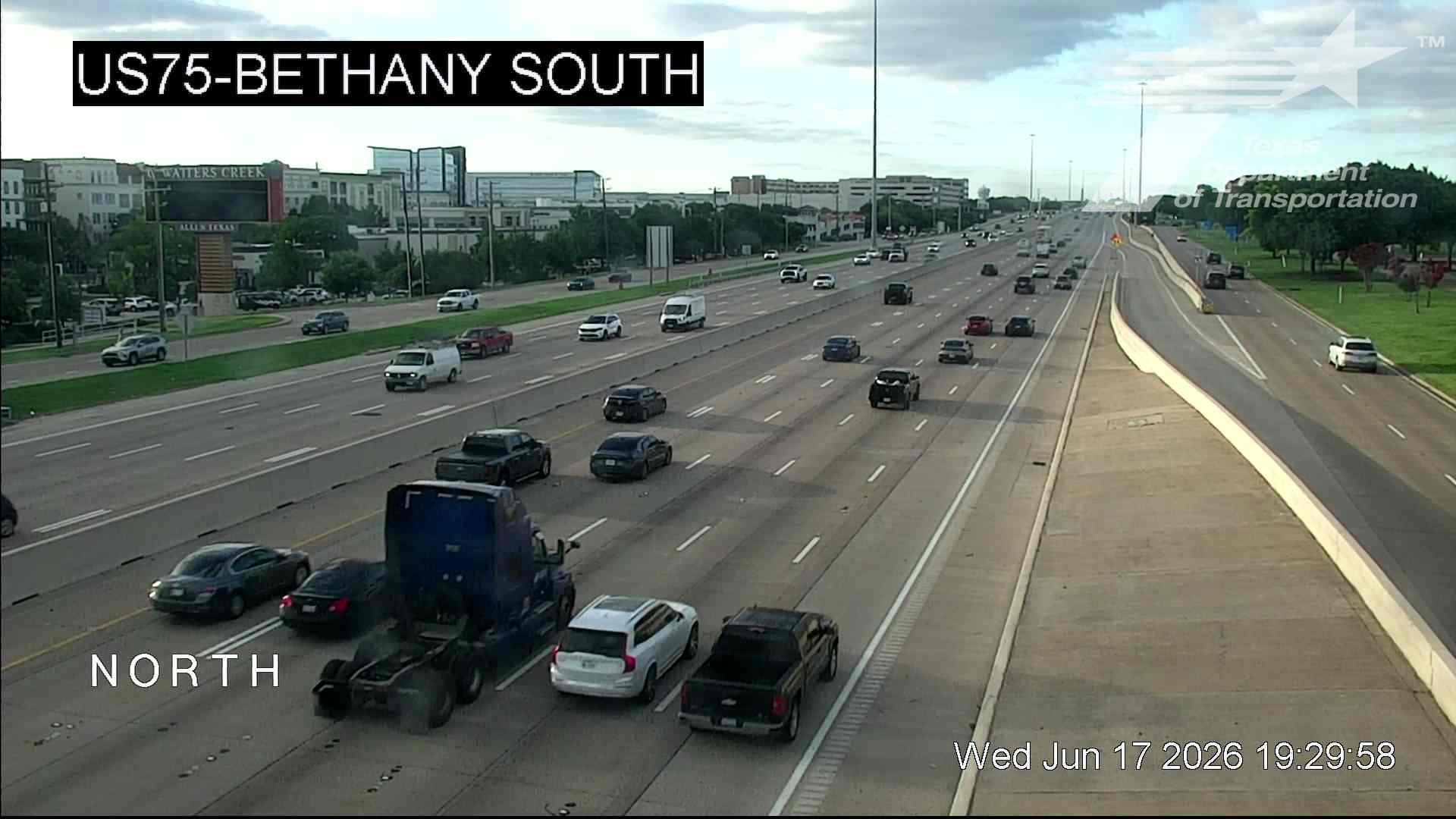 Live snapshot from US75 @ Bethany South