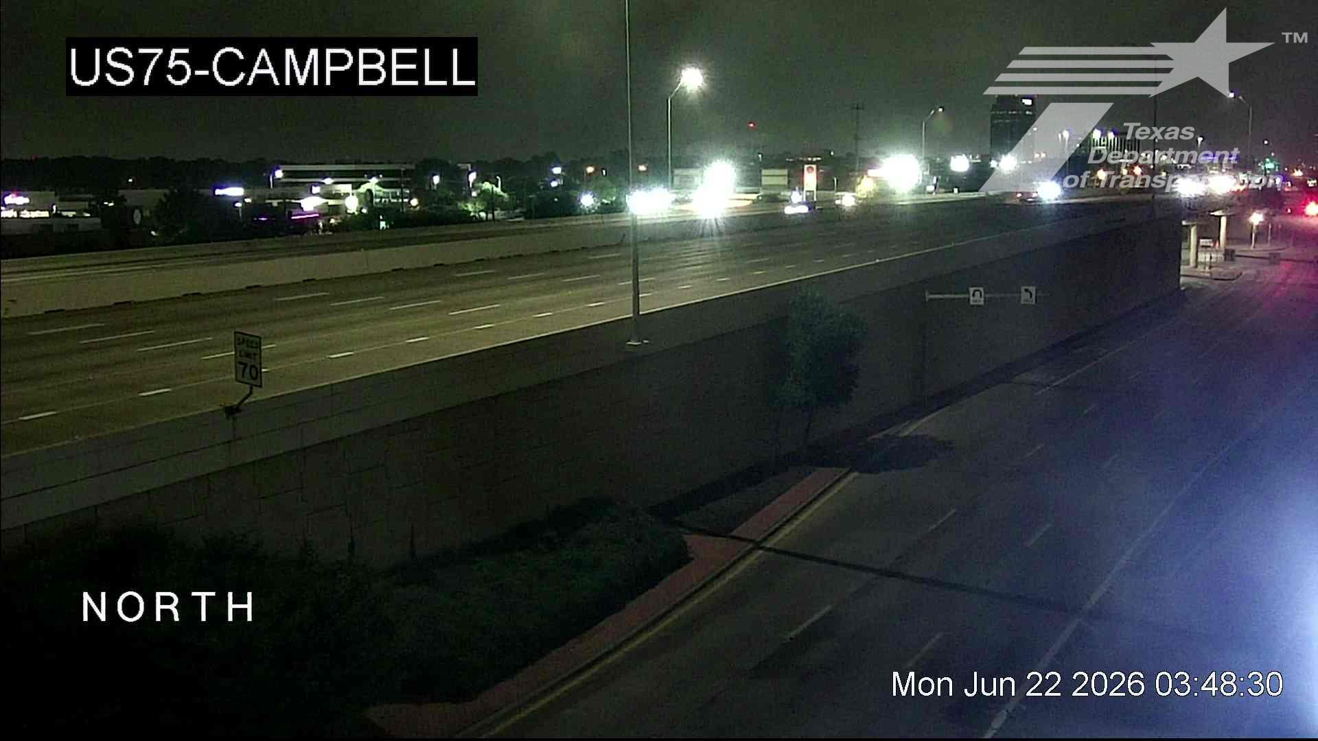 Live snapshot from US75 @ Campbell