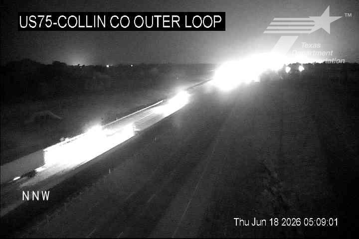 Live snapshot from US75 @ Collin Co. Outer Loop