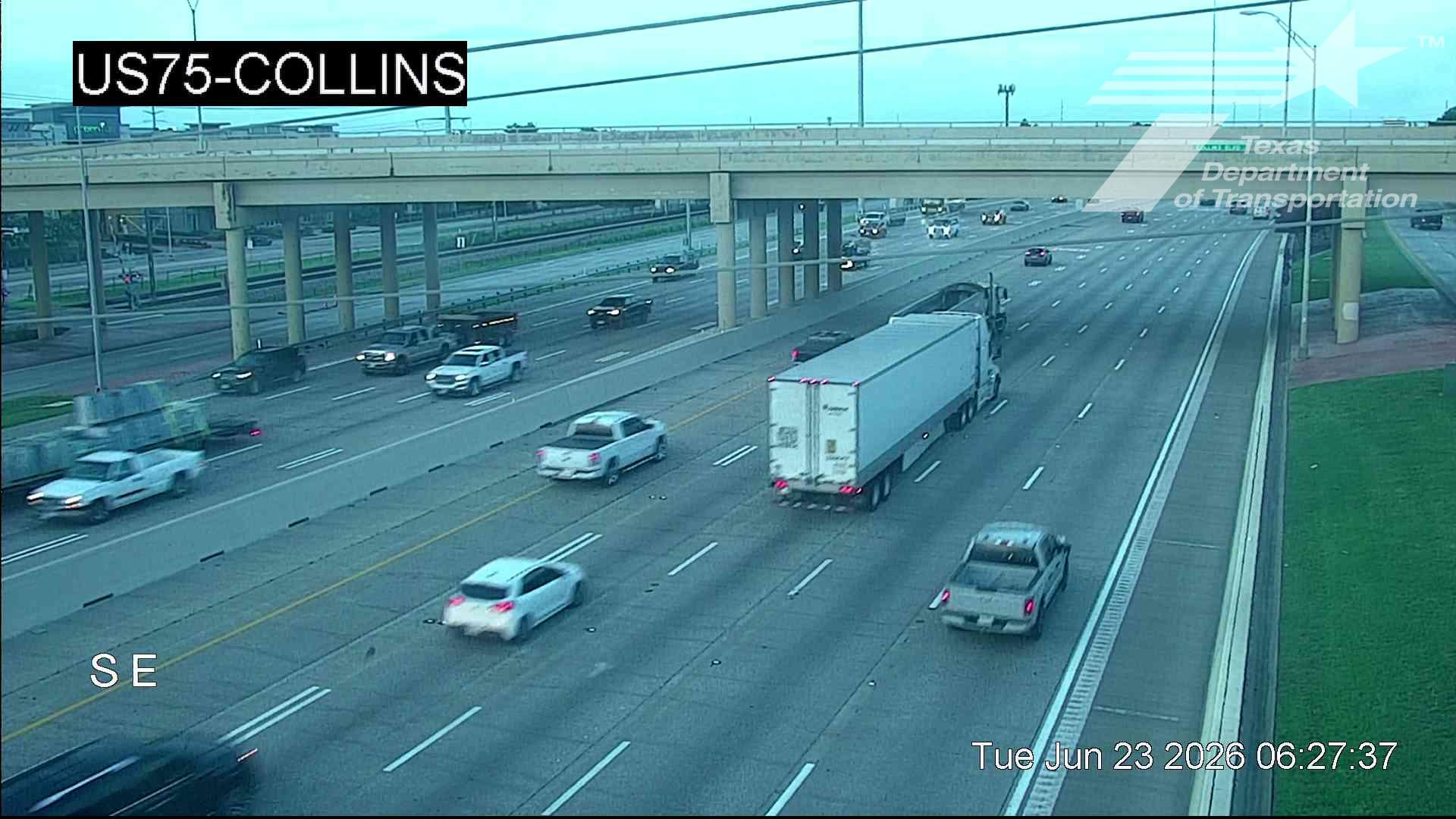 Live snapshot from US75 @ Collins