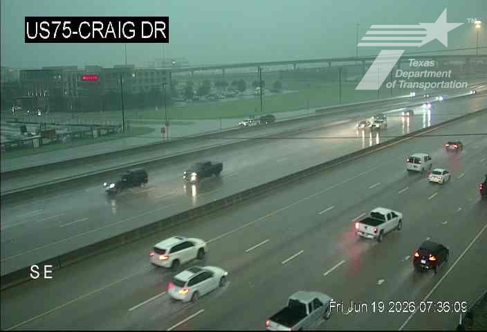 Live snapshot from US75 @ Craig Dr