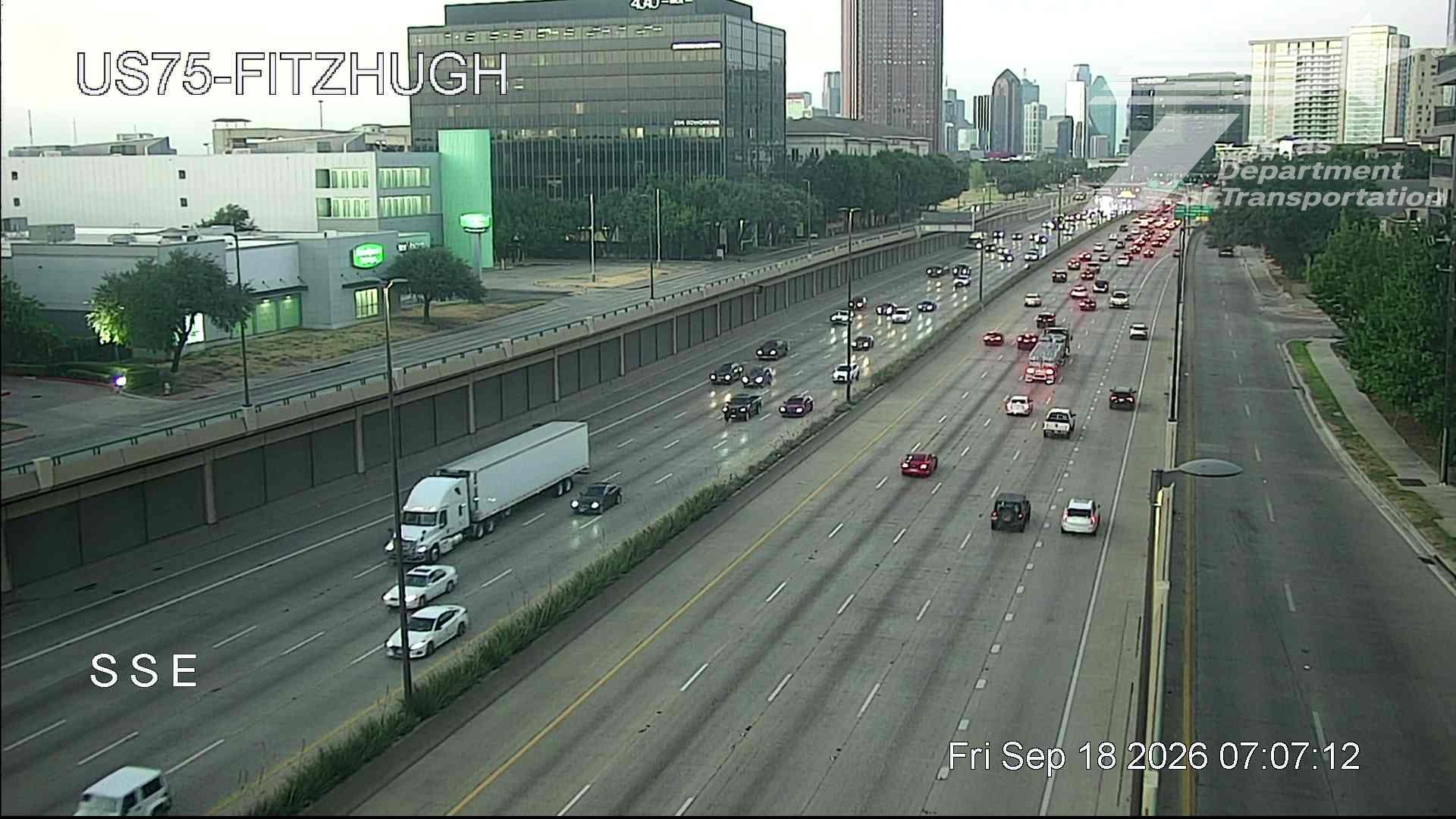 Live snapshot from US75 @ Fitzhugh