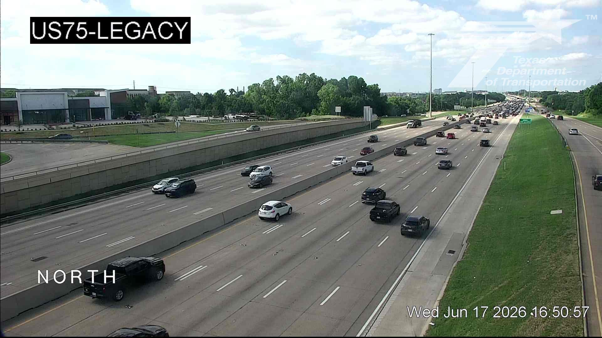 Live snapshot from US75 @ Legacy