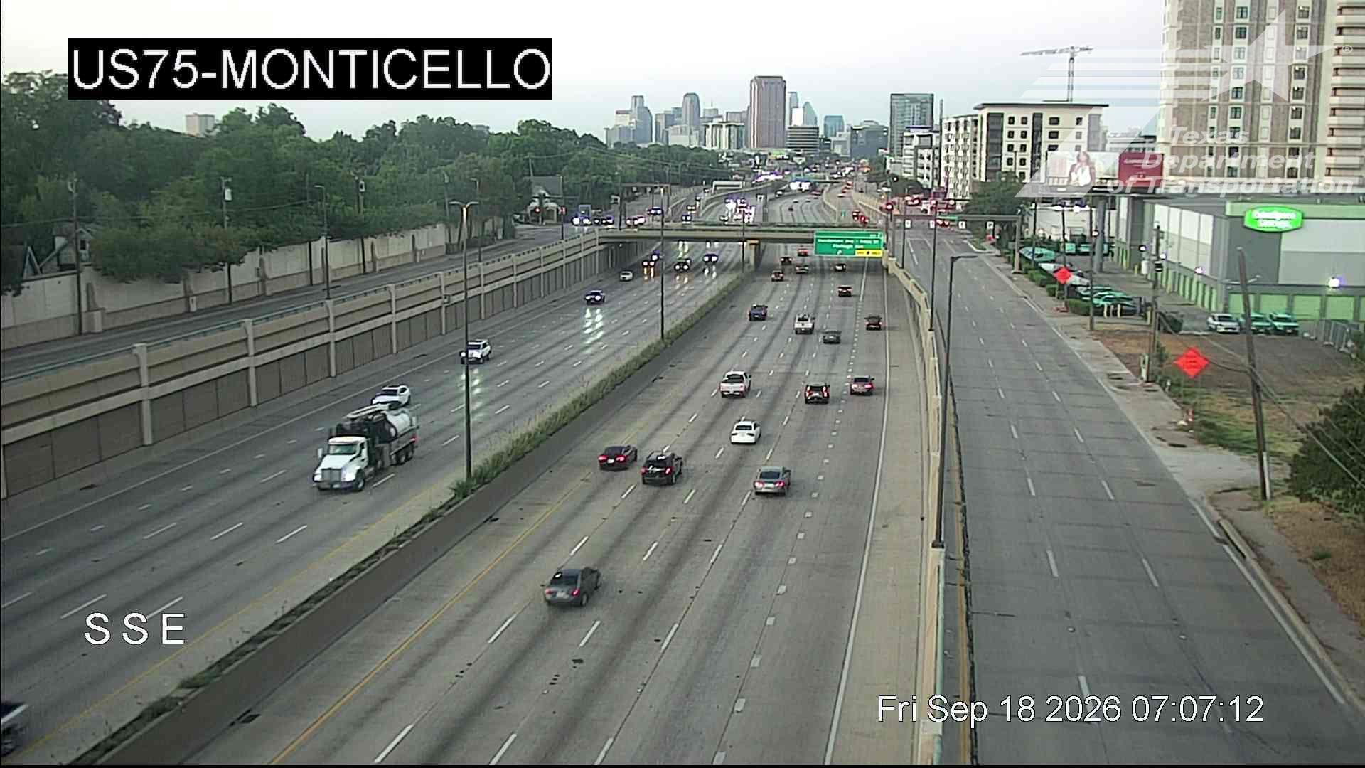 Live snapshot from US75 @ Monticello