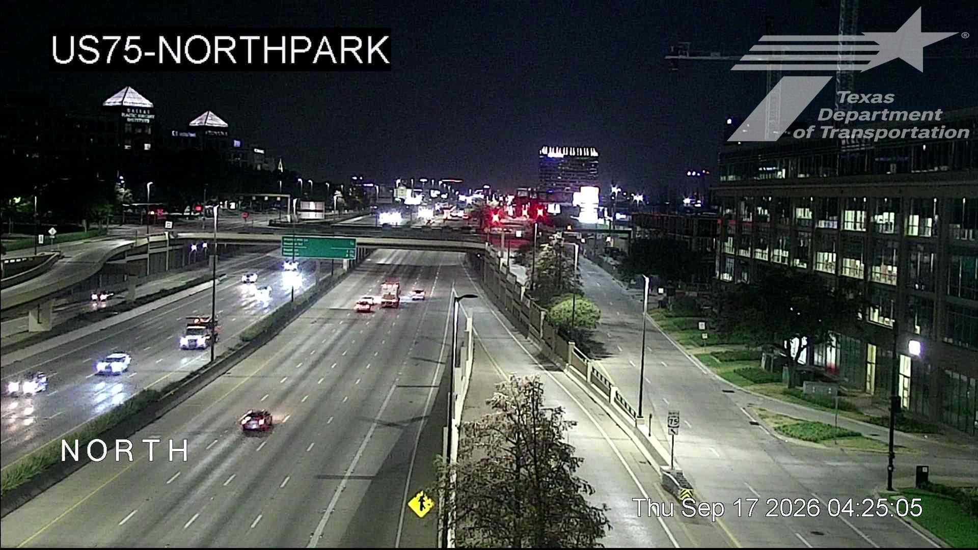 Live snapshot from US75 @ NorthPark
