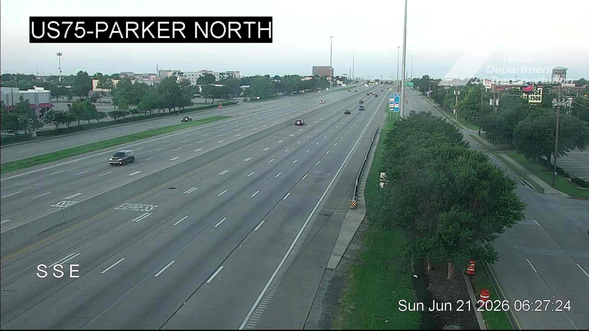 Live snapshot from US75 @ Parker North
