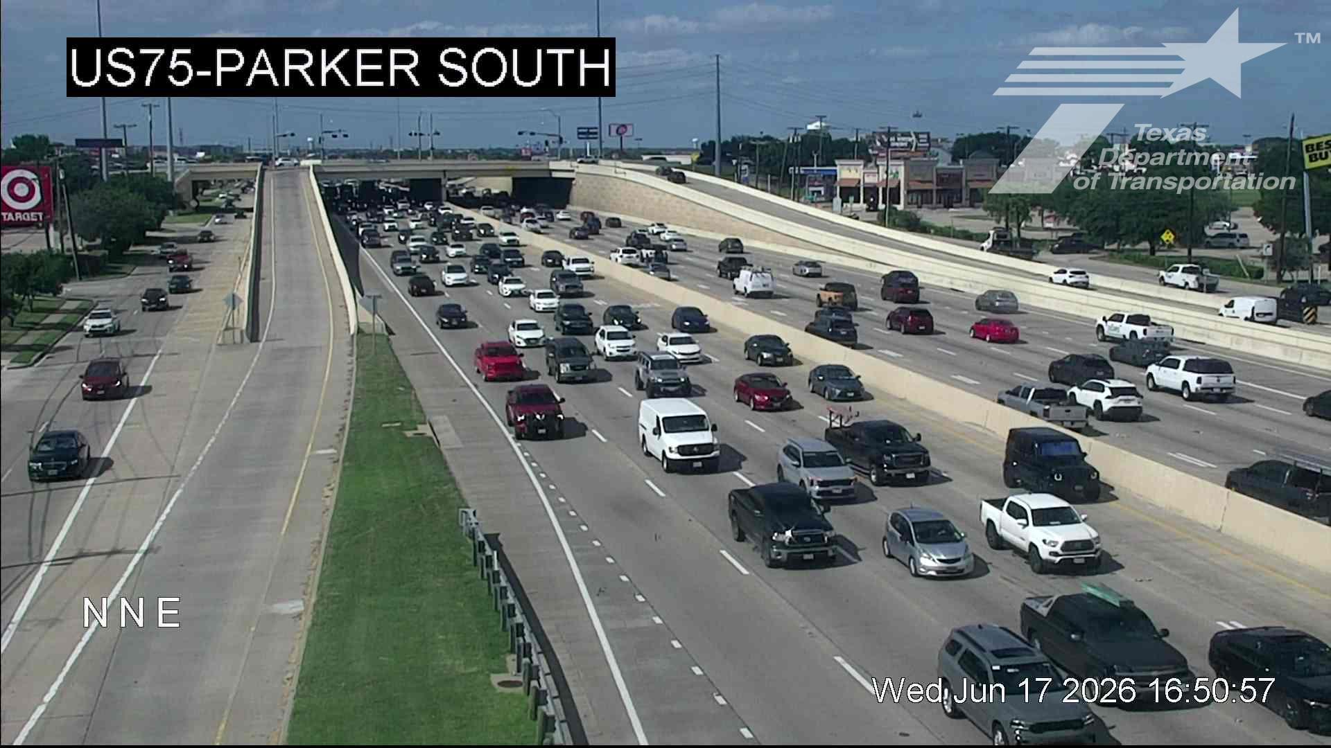 Live snapshot from US75 @ Parker South