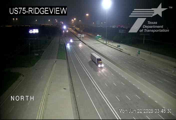 Live snapshot from US75 @ Ridgeview
