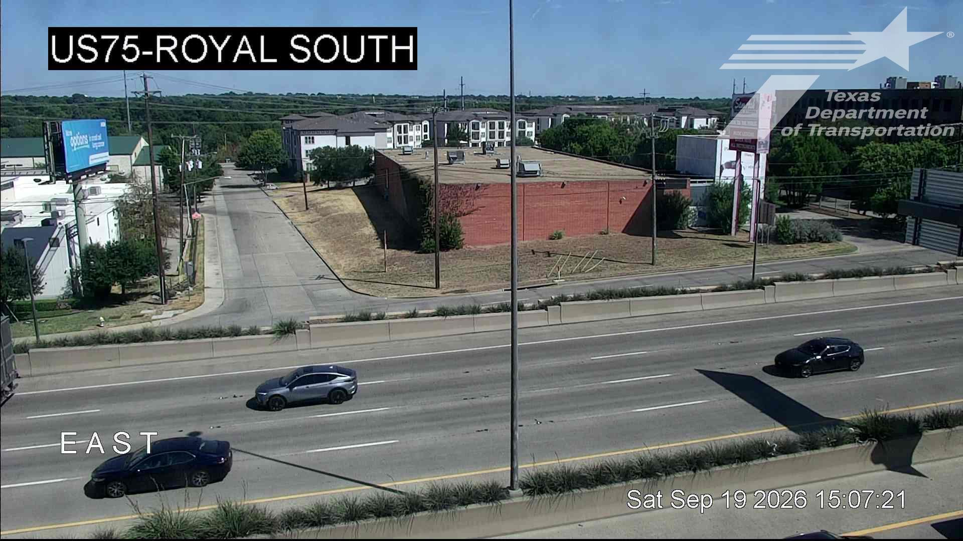 Live snapshot from US75 @ Royal South