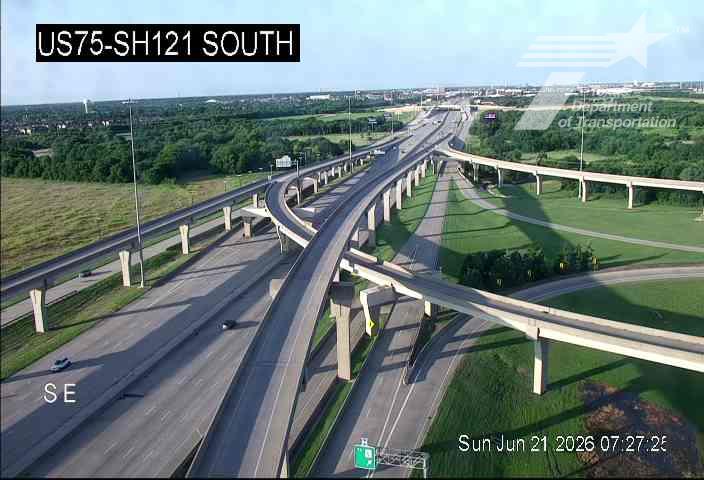 Live snapshot from US75 @ SH121 South