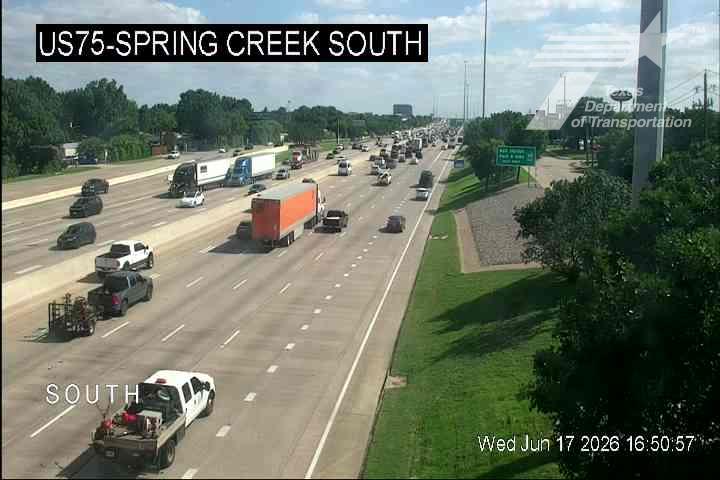 Live snapshot from US75 @ Spring Creek South
