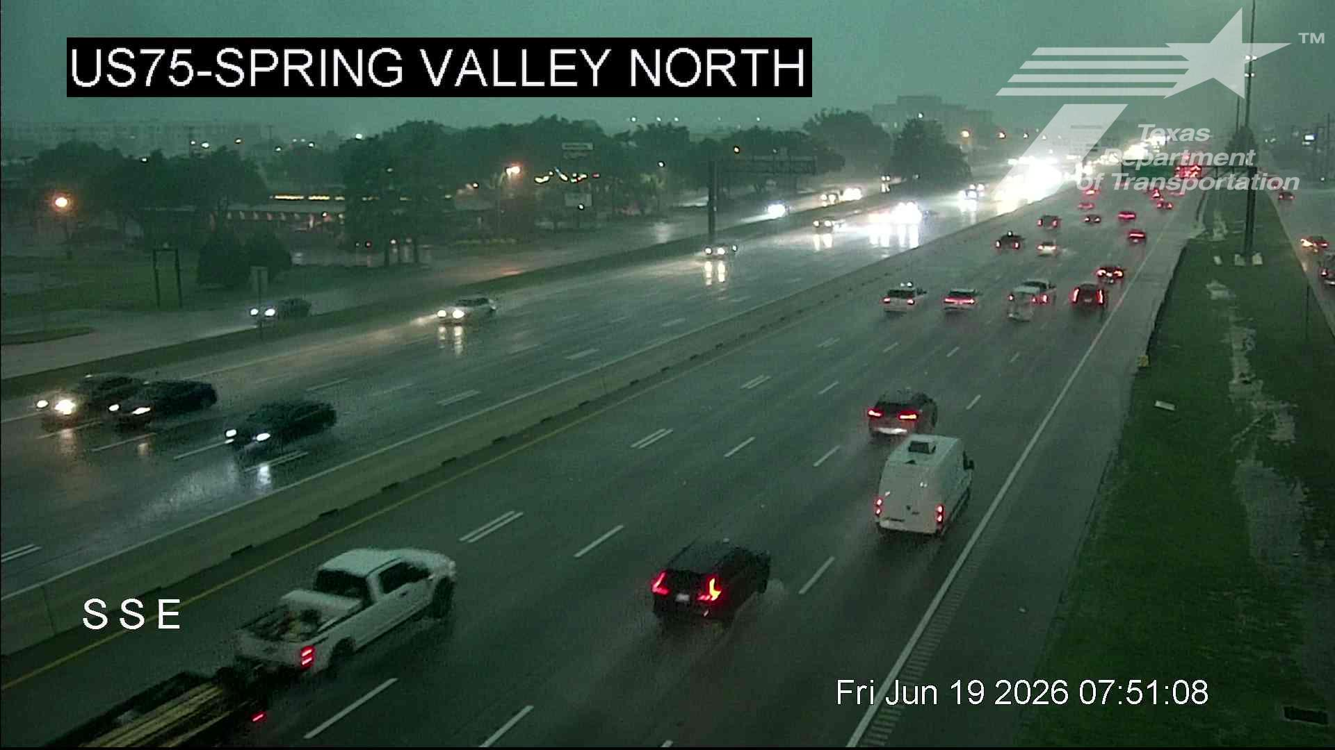 Live snapshot from US75 @ Spring Valley North
