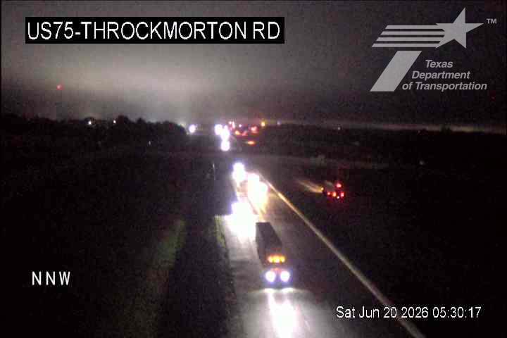Live snapshot from US75 @ Throckmorton Rd