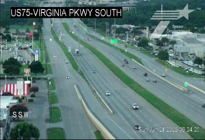 Live snapshot from US75 @ Virginia Pkwy South