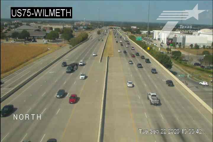 Live snapshot from US75 @ Wilmeth