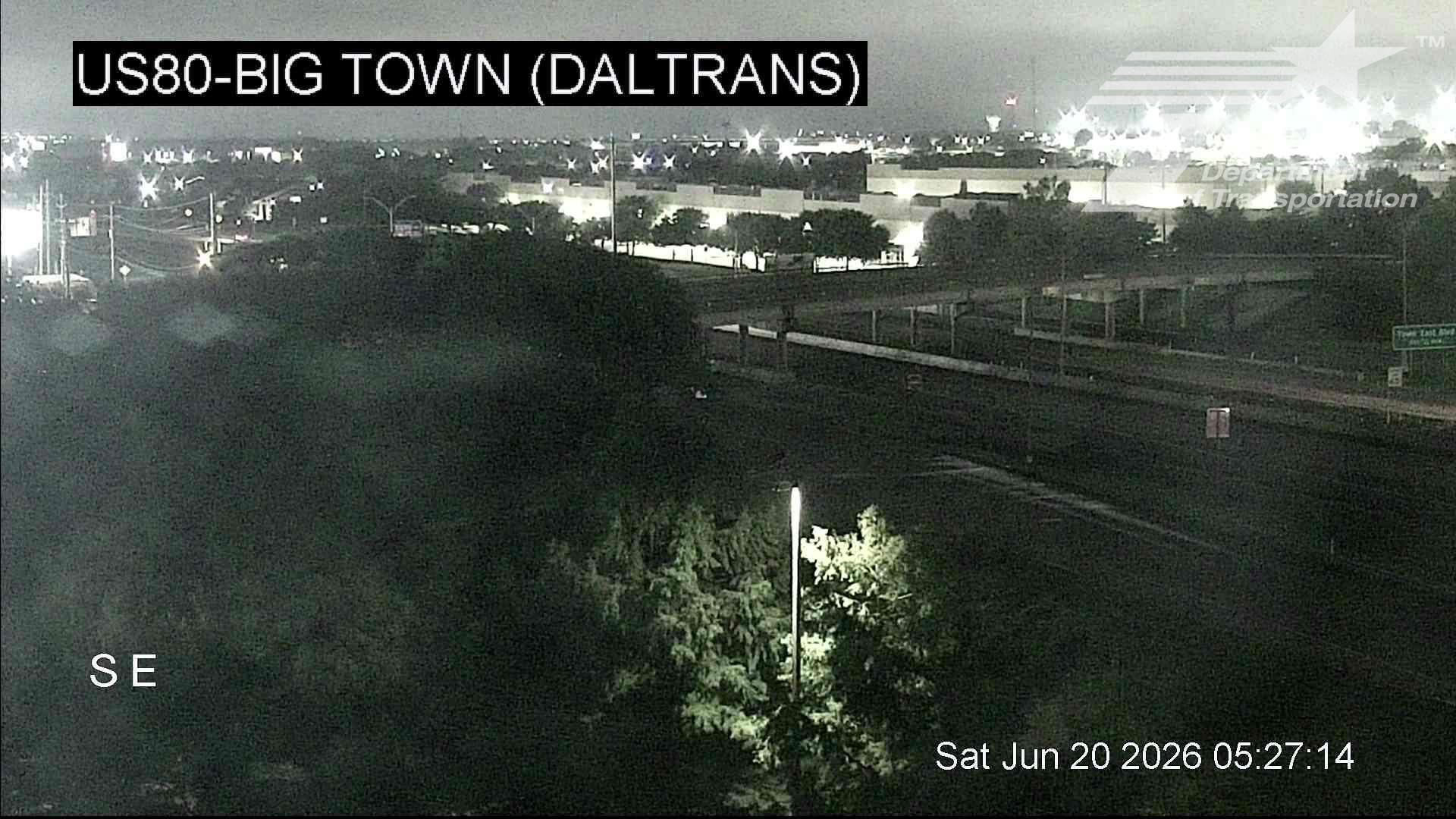 Live snapshot from US80 @ Big Town (DalTrans)