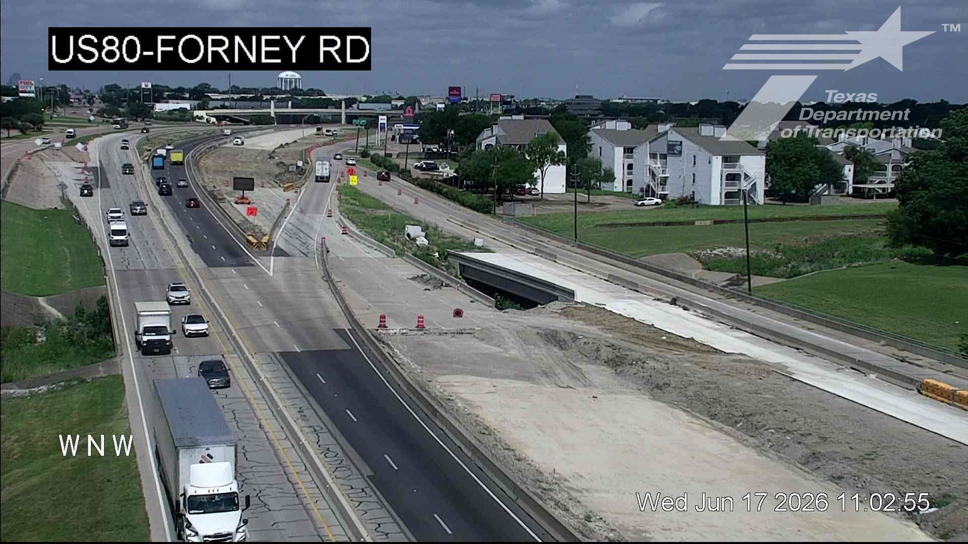 Live snapshot from US80 @ Forney Rd