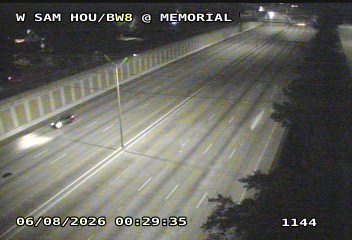 Live snapshot from W Sam Hou BW 8 @ Memorial