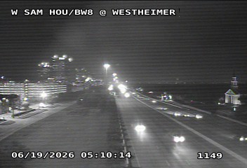 Live snapshot from W Sam Hou BW 8 @ Westheimer