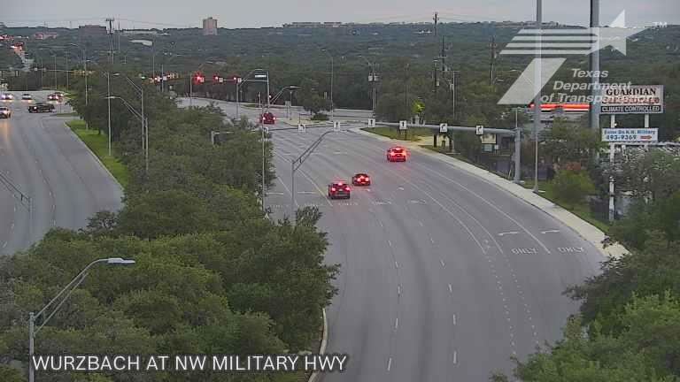 Live snapshot from Wurzbach Pkwy at NW Military Hwy