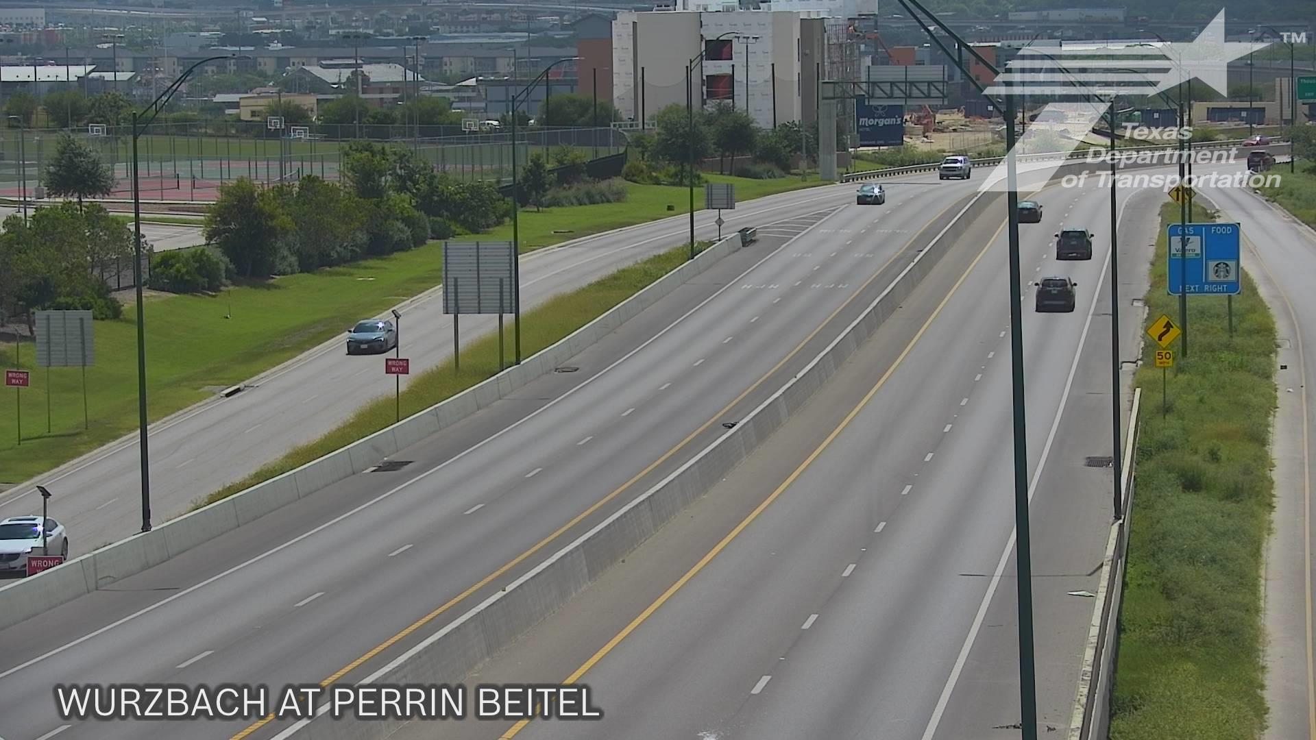 Live snapshot from Wurzbach Pkwy at Perrin Beitel Rd
