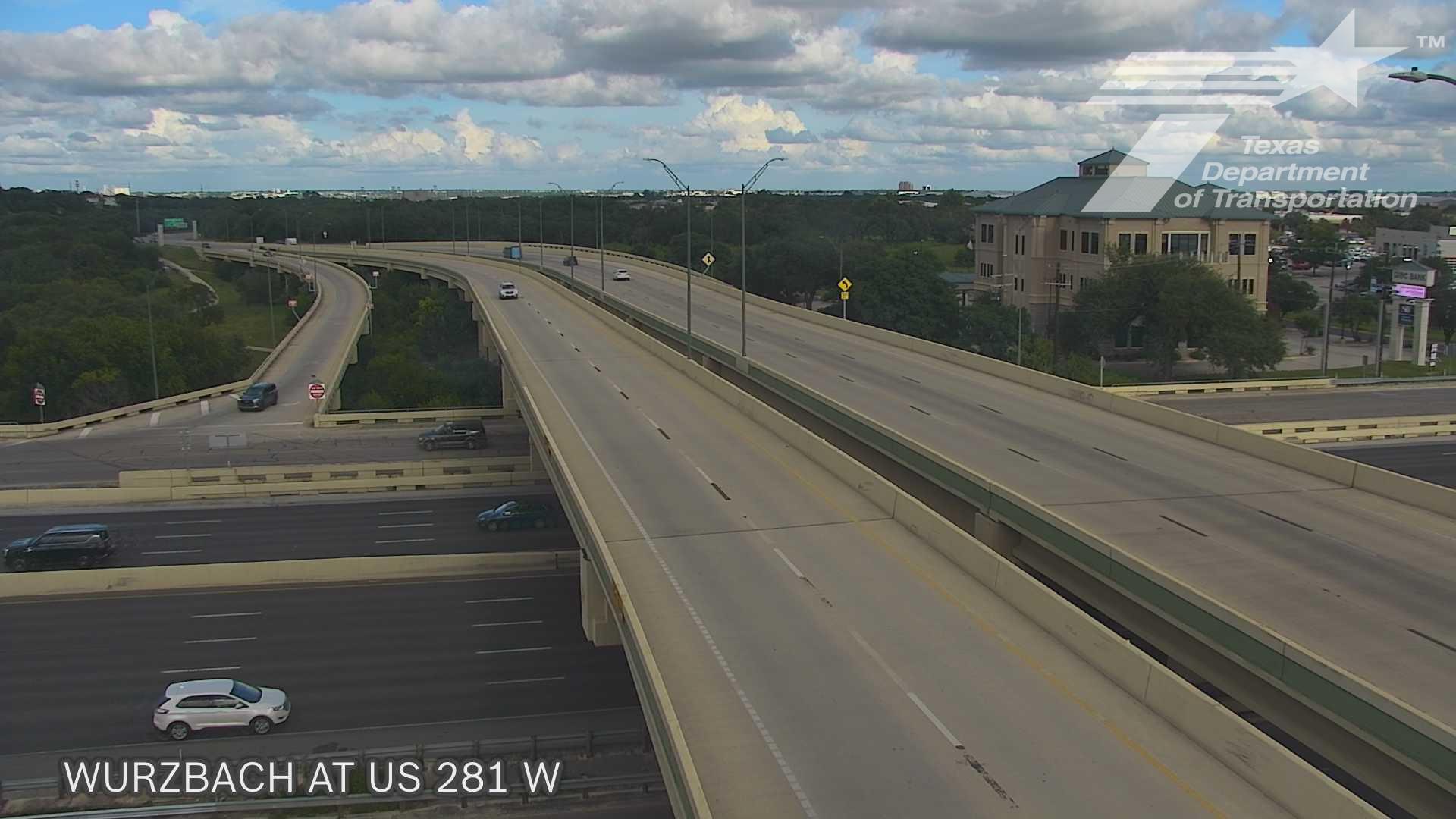 Live snapshot from Wurzbach Pkwy at US 281 W