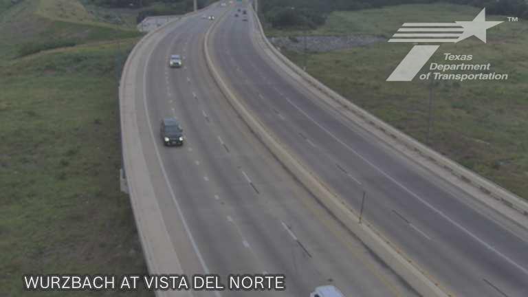 Live snapshot from Wurzbach Pkwy at Vista Del Norte